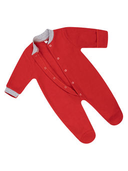 Комбинезон ясельный красный