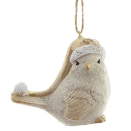 Фигурка декоративная подвесная "Птичка", L6,5 W3,5 H6 см, 2в.