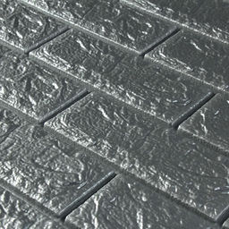 Панель ПВХ самоклеящаяся TAKE IT EASY «Кирпич», 700×770 мм, цвет серый