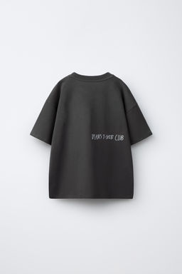 CAMISETA ILUSTRACI?N JURASSIC PARK X DYLAN?S T-SHIRT CLUB X ZARA / Negro  фото 2