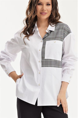 Костюм Magia mody 2478 белый+ черный