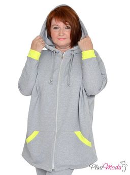 Толстовка Модель №947 размеры 44-84 - Plusmoda фото 3