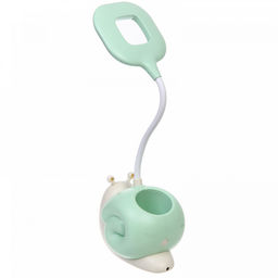 Цена за 2 шт. Настольная лампа "Sweet - Snail" LED, USB 0.6-4.2W 5V, Зеленый