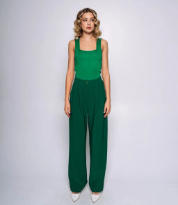 Брюки #ОБШ1496-1, зелёный