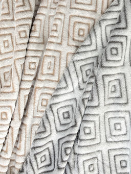 Плед 150x200 коричневый