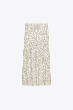 SEQUIN MIDI SKIRT - Zara фото 5