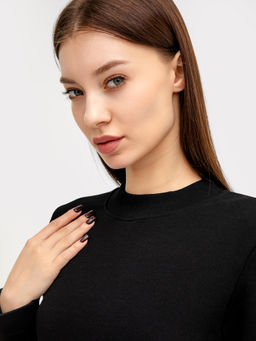 Платье женское в черном цвете черный 152605 - Mark formelle фото 6
