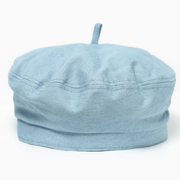 Берет джинсовый, р-р 56 см