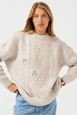 Джемпер 2918 анютины глазки