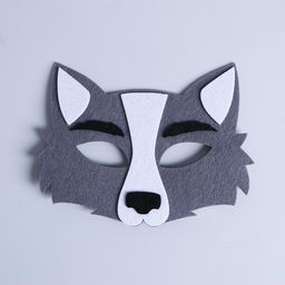 Маска карнавальная Волчонок, фетр - Страна карнавалия фото 2