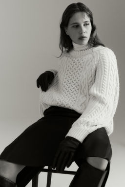 Jersey en punto trenzado - H&m фото 4