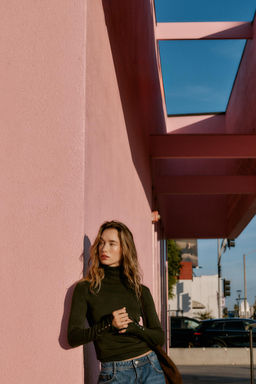 BASIC PLAIN KNIT JUMPER