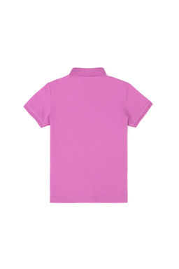 Фиолетовая базовая футболка для девочек - U.s. polo assn фото 2