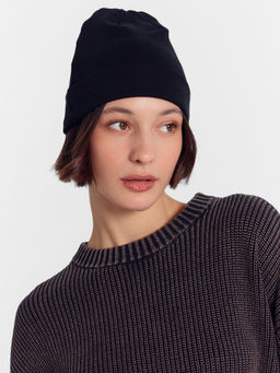Шапка бини черная - Mark formelle фото 2