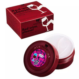 Гидрогелевые патчи для глаз, с гиалуроновой кислотой и экстрактом красного вина Red Wine, please!, 60 шт HP0074