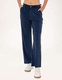 Lacivert Loose Fit Modal Kar___ml_ E_ofman Alt_