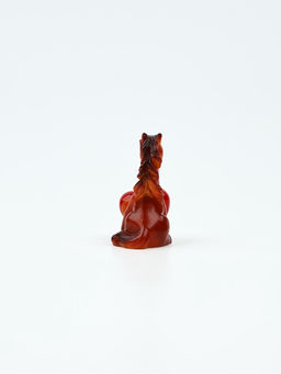 Сувенир новогодний «Фигурка лошадь 2026», набор 4 шт., полистоун