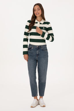 Kad_n Ye_il Jean Pantolon Sepette S_rpriz _ndirim - U.s. polo assn фото 3