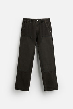 CARPENTER POCKET JEANS - Zara фото 6