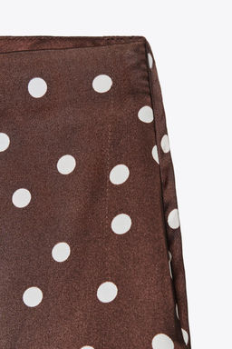 HIGH-WAIST SATIN TROUSERS - Zara фото 6