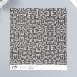 Цена за 10 шт. Двусторонняя бумага для скрапбукинга Арт Узор. Харизма и стиль, 180 г/м?, 15.5?17 см