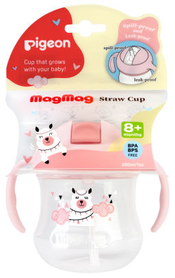 pigeon / Поильник с трубочкой MagMag 'Альпака'