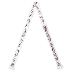 Бретели (пара) Gamma BR-1030 в пакете 10 мм 10 пар СК/Распродажа коричневый