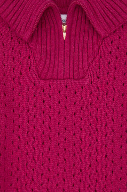 Свитер цвета фуксии для девочки Неожиданная скидка в корзине - U.s. polo assn фото 3