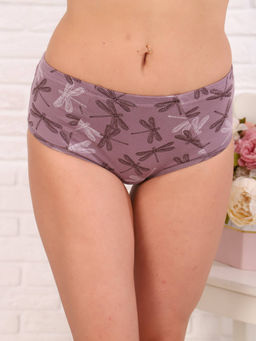 Трусы женские, модель 450, трикотаж (Стрекоза, лиловый) - Ивановотекстиль фото 2