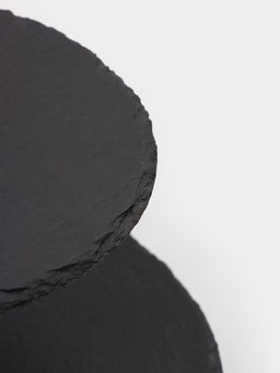 УЦЕНКА Блюдо 3-ярусное Valley из сланца 30/25/20×33 см