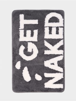 Коврик Доляна Get Naked, 5080 см, микрофибра, темно-серый  фото 2
