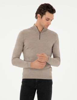 Базовый свитер стандартного кроя из норки - Cacharel фото 3