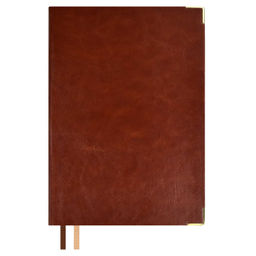 Ежедневник недатированный ESCALADA, #ИЛОН МАСК, А5, 160 л., арт. 67246/ 15 САРИФ КОРИЧНЕВЫЙ