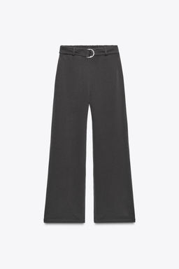 RUSTIC TROUSERS WITH BELT - Zara фото 6