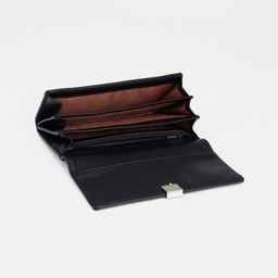 Кошелёк на кнопке, цвет чёрный - Simaland фото 3