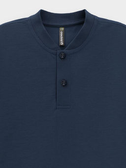 КП 303092/темно-синий С131 фуфайка (футболка) для мал