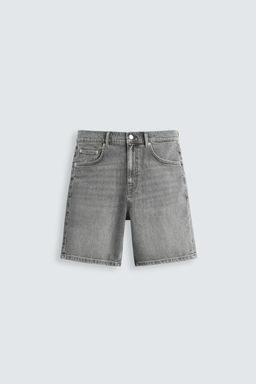 REGULAR FIT DENIM BERMUDA SHORTS - Zara фото 17
