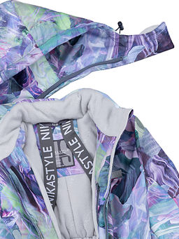 Комбинезон 8з1024 лаванда/серый - Nikastyle фото 10