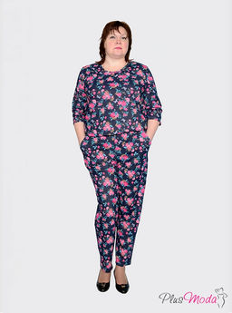 Брюки Модель №8 размеры 52-66 - Plusmoda фото 4