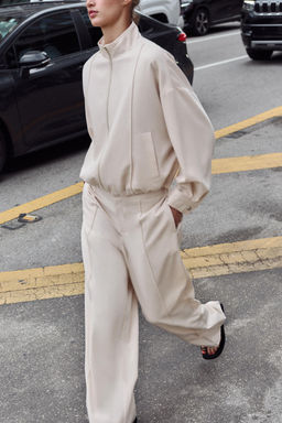 PANTAL?N RECTO NERVIO / Crudo