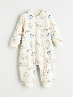 1 Tog Bask?l? Erkek Bebek Uyku Tulumu