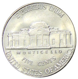 5 центов 2000 года D США