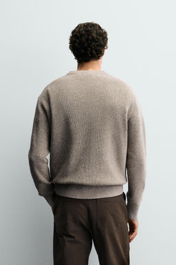 PURL KNIT SWEATER - Zara фото 12