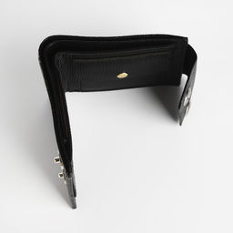 Портмоне мужское на магнитах, отдел для купюр, для карт, для монет, цвет чёрный - Simaland фото 4