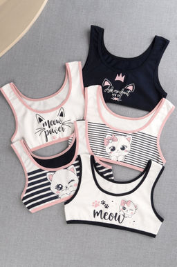 Майка-топ для девочки 5шт. Happyfox