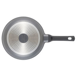 52082 WERNER Сковорода NERO 26,0x5,4 см с индукционным дном, с двухслойным антипригарным покрытием Pfluon, бакелитовая ручка с покрытием Soft Touch. Материал: литой алюминий. Толщина стенок: 1,5 мм, толщина дна: 4,0 мм.  фото 4