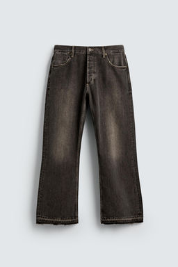 RELAXED FLARE FIT JEANS - Zara фото 7