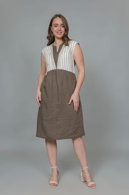 Платье  100% лен