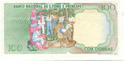 100 добр 1989 года Сан-Томе и Принсипи