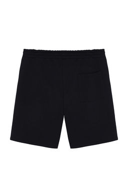 Buyuk Beden Siyah Regular/Normal Kesim Rahat %100 Pamuklu Basic Sort TMNSS24AP00001